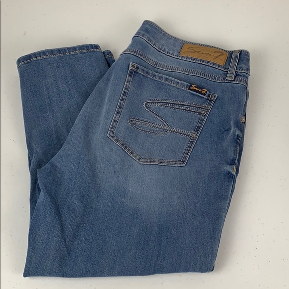 Seven7 Denim - Seven7 Capris Skinny size 14